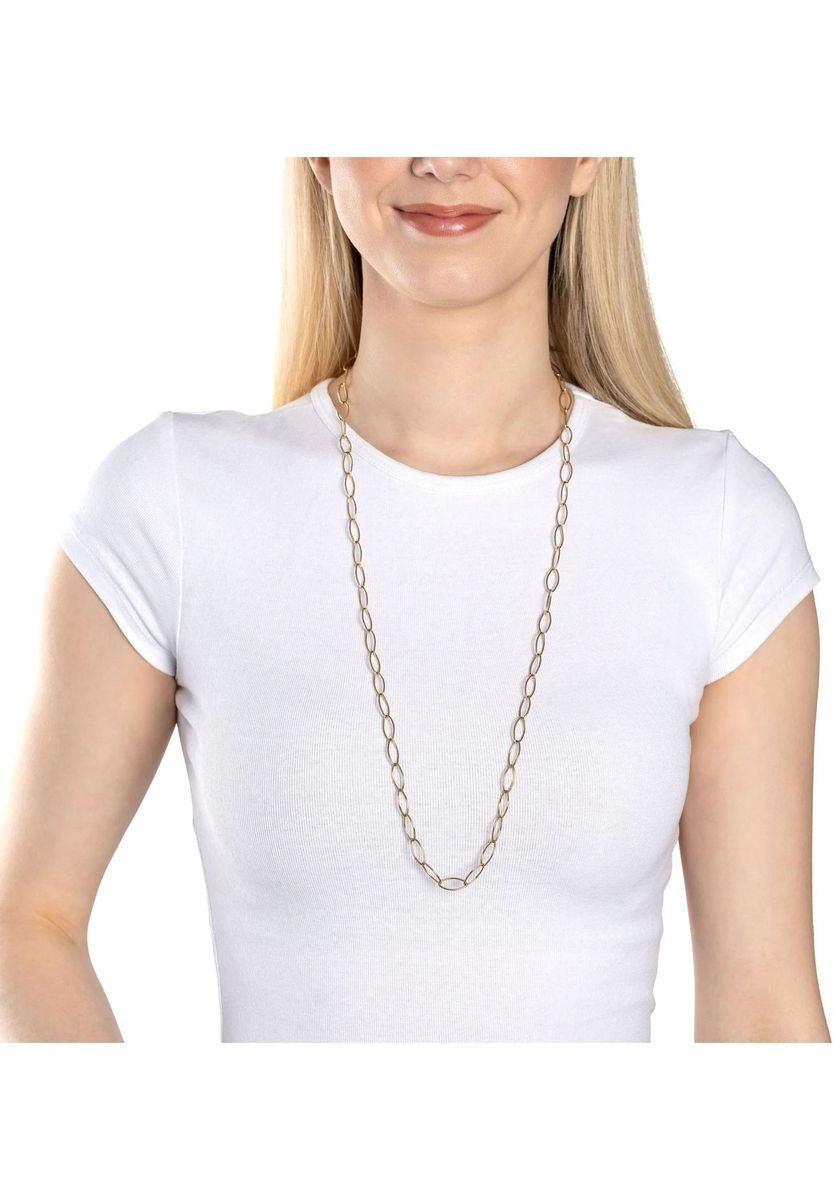 Goldene Gliederkette aus Edelstahl