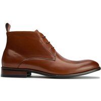 Klassischer Chukka-Schnürstiefel aus Leder