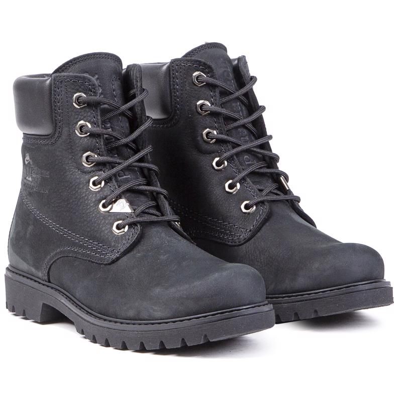 Wasserdichte Leder-Schnürstiefel