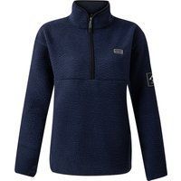 Teddy-Fleece-Pullover-Top für Damen