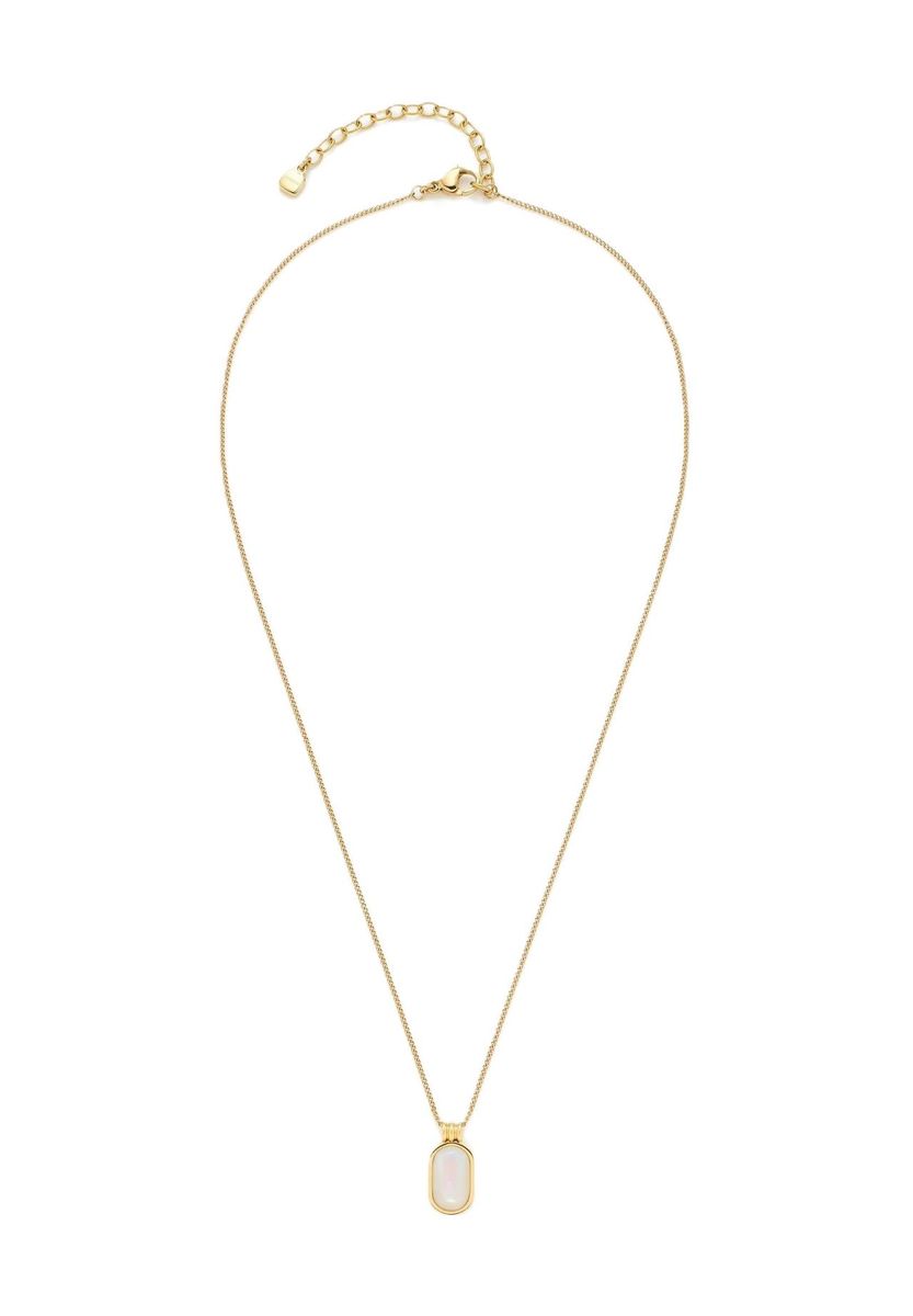 Elegante, vergoldete Halskette mit Anhänger