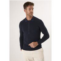 Klassisches Strick-Poloshirt mit Knöpfen