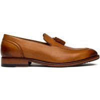 Herren Tassel Leder Slipper Schuhe