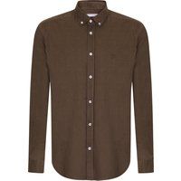 Klassisches Herren Cord Button-Up Hemd