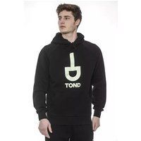 Übergroßer Kapuzenpullover mit Leuchtlogo