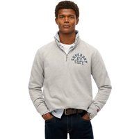 Sportliches Herren-Sweatshirt mit Viertelreißverschluss