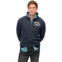 Sportliches Herren-Sweatshirt mit Viertelreißverschluss