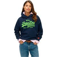 Kapuzenpullover im Vintage-Stil mit Grafikdruck