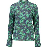 Blumen-Kragenpullover Ga9006