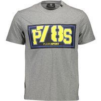 Grafik-Logo-Print Baumwoll-T-Shirt