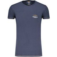 Lässiges Rundhals Kurzarm T-Shirt