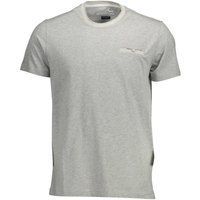 Klassisches Rundhals T-Shirt mit Tasche