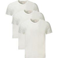 Klassisches Rundhals-T-Shirt Dreierpack