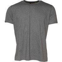 Rundhals T-Shirt mit kurzen Ärmeln