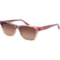 Retro Rechteck Sonnenbrille mit Musterrahmen