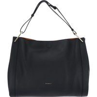 Elegante strukturierte Leder Shopper Tasche