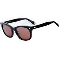 Klassische Wayfarer-Sonnenbrille mit braunen Gläsern