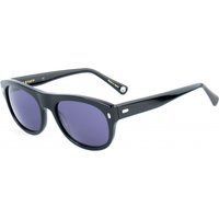 Klassische Wayfarer Sonnenbrille mit dunklen Gläsern