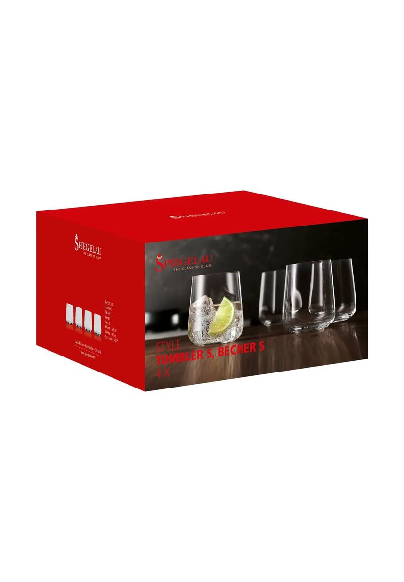 SPIEGELAU Wasserglas-Set, 4-teilig, transparent