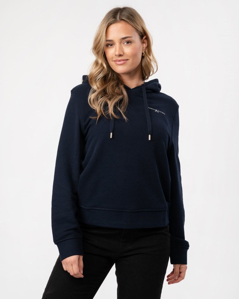 Hoodie mit lockerem Logo-Schnitt