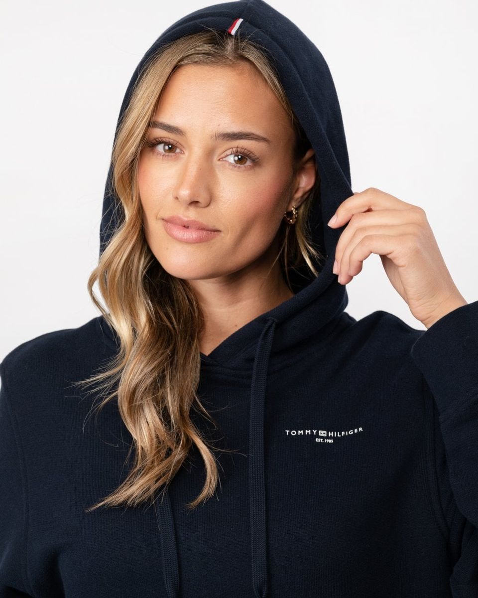 Lässiger Hoodie aus Bio-Baumwollmix