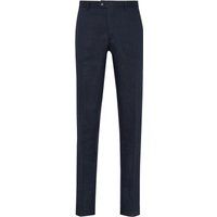 Klassische Leinenhose mit flacher Vorderseite