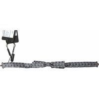 Elegante graue Fliege mit Tupfenmuster
