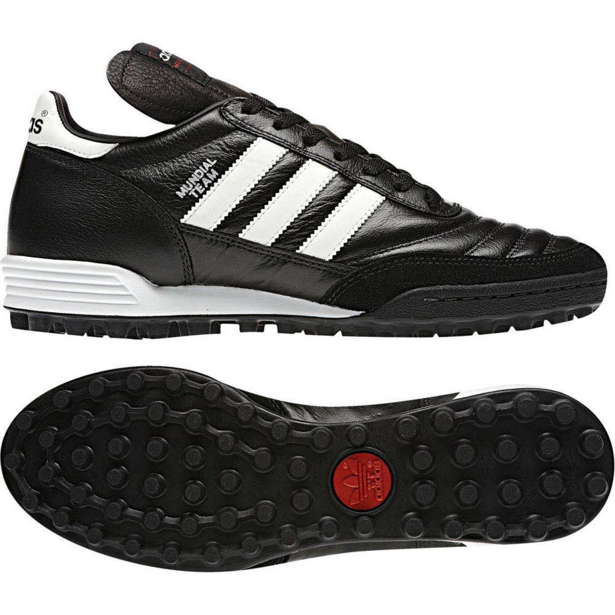 Klassischer Leder-Hallenschuh