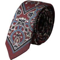 Klassische Seidenkrawatte mit Paisley-Muster