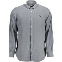 Cord Langarm Button-Down Hemd