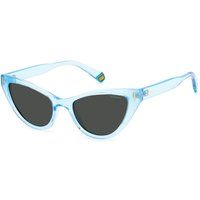 Cat-Eye Sonnenbrille in Hellblau