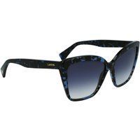 Cateye Sonnenbrille mit gemustertem Rahmen