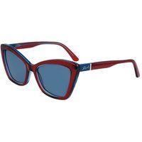 Cat-Eye Sonnenbrille, Zweifarbiger Acetatrahmen
