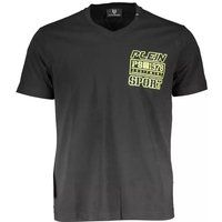 Herren Kurzarm V-Ausschnitt Grafik T-Shirt