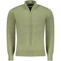 Reißverschluss-Strickjacke