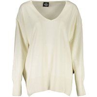 Lässiger Strickpullover mit V-Ausschnitt