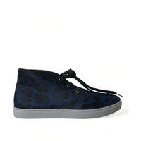 Leopard-Print High-Top Mode-Sneakers