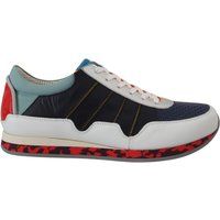 Modische Casual-Sneakers aus Materialmix