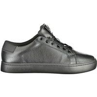 Leder-Sneaker im Low-Top-Stil