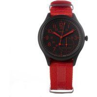 Schwarze taktische Timex-Armbanduhr für Herren