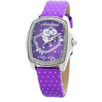 Hello Kitty Lila Gepunktete Armbanduhr