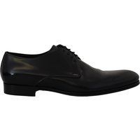 Klassische Schwarze Oxford-Lederschuhe