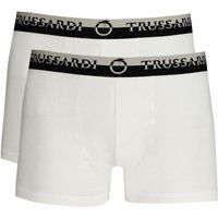 Herren Baumwoll-Boxershorts, Weiß