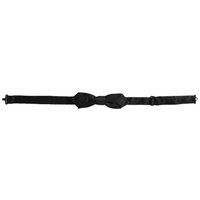 Elegante schwarze Jacquard-Fliege
