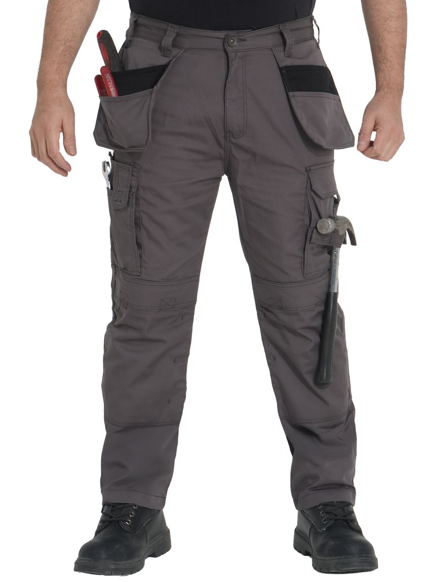 Herren Cargo-Arbeitshose mit Relaxed Fit