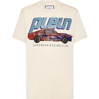 T-Shirt mit Grafikprint aus Baumwolljersey