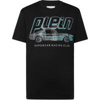 T-Shirt mit Grafikprint aus Baumwolljersey