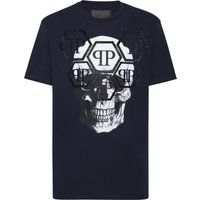 Grafik Schädel Baumwoll-T-Shirt