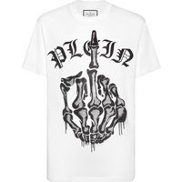 Baumwoll-T-Shirt mit Grafikdruck