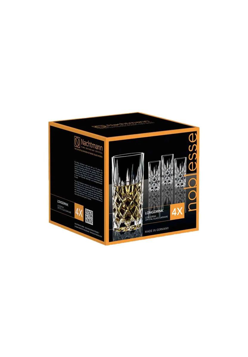 Nachtmann Longdrinkglas-Set, 4-teilig, transparent